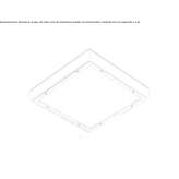 Steel LED ceiling lamp Kayacik