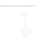 Adjustable ceiling lamp Tychero