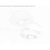 Lampa sufitowa wykonana ręcznie z dmuchanego szkła Stallhof