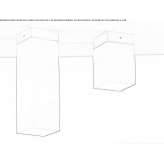 Lampa sufitowa ze szkła opalowego Bodenham