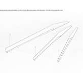 Aluminum LED ceiling lamp Glenmoor