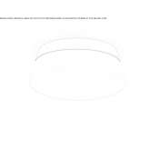 LED ceiling lamp made of glass and aluminum Lacolle
