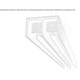 LED ceiling lamp Schonau