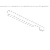 Aluminum LED ceiling lamp Monkhams