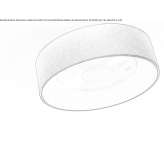 Aluminiowa lampa sufitowa LED w nowoczesnym stylu Baisesti