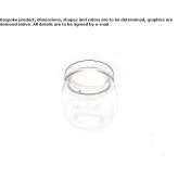 Glass LED ceiling lamp with dimmable function Mutquin