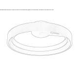 Lampa sufitowa LED Waggum