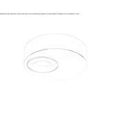 Aluminum LED ceiling lamp Turenki