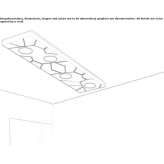 Modular ceiling lamp Tasburun
