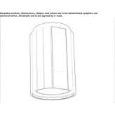 Aluminum ceiling lamp Torbali