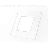 Wall lamp/ceiling lamp Purshevo
