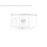 Stalowa lampa sufitowa LED Livorno
