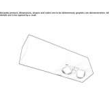 Aluminum LED ceiling lamp Riez