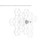 Iron wall lamp/ceiling lamp Vinne