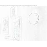 Metal LED wall lamp Kuplu