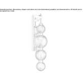 Pyrex® LED wall lamp Alhandra