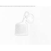 Adjustable powder-coated aluminum wall lamp Sansare