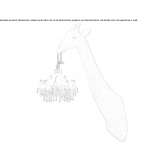 Wall lamp made of polyethylene Blijham