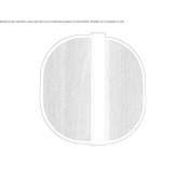 LED wall lamp made of metal and wooden veneer Neerkant
