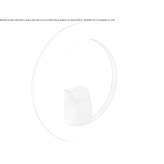 LED wall lamp made of fiberglass Klembow