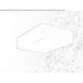 Plaster LED wall lamp Fognano