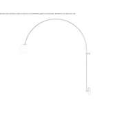 Brass LED wall lamp Dabeiba