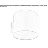Aluminum wall lamp Zatec