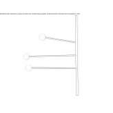 Direct light metal wall lamp Sycow