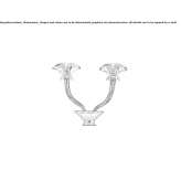 Venetian crystal wall lamp Mascali
