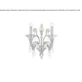 Venetian crystal wall lamp Canizo