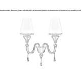 Venetian crystal wall lamp Chumayel