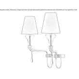 Venetian crystal wall lamp Preili