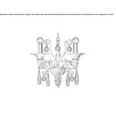 Venetian crystal wall lamp Comerio