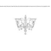 Wenecki kryształowy kinkiet Boscawen