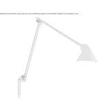 Adjustable aluminum LED wall lamp Rumford