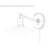 Wall lamp Monroyo