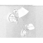 Aluminum wall lamp/spotlight Thedford