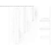 Aluminum wall lamp Coconi