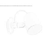 Adjustable aluminum LED wall lamp Embsen