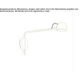 Adjustable metal wall lamp Bozkir
