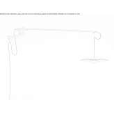 Adjustable carbon fiber LED wall lamp Boxgrove