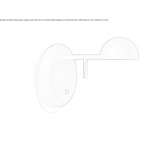 Lampa ścienna LED Sprimont