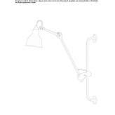 Wall lamp with a swing arm Capralba