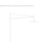 Adjustable LED wall lamp in glass and steel Tenabo