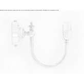 Brass wall lamp Mirepeix