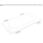 Cristaly® recessed wall lamp Capari