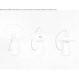 Regulowana lampa ścienna z ABS i aluminium Ashukino