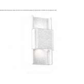Dimmable metal LED wall lamp Niendorf