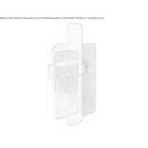 LED wall lamp made of glass Rubite