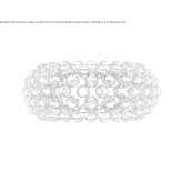 LED wall lamp made of PMMA Nuth
